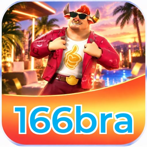 Logo 166bra APP Mobile Brasil